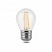 превью Лампа светодиодная Gauss LED Filament 9 Вт E27 шарообразная 4100 K нейтральный белый свет