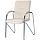 Конференц-кресло Easy Chair 806 VPU бежевое (искусственная кожа, металл хромированный)