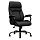 Кресло руководителя Helmi HL-ES09 «Armor», повышенной прочности, экокожа черная, до 250кг