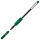 Ручка гелевая Attache Town 0,5мм с резин.манжеткой зеленый