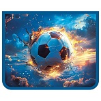 Папка для тетрадей 1 отделение, ArtSpace «Football», А5, пластик, на молнии