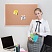 превью Доска пробковая OfficeSpace, 60×90см, деревянная рамка