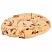 превью Печенье в индивидуальной упаковке сахарное FALCONE «Cookies» с молочным шоколадом, 200 г, ИТАЛИЯ