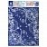 превью Украшение для окон и стекла ЗОЛОТАЯ СКАЗКА «Зимние узоры 2», 30×38 см, ПВХ