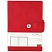 превью Ежедневник недатированный Bruno Visconti Primavera искусственная кожа А5 136 листов красный (147×212 мм)