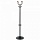 Вешалка-стойка «Квартет-З»1.79 моснование 40 см4 крючка + место для зонтовметаллчерная