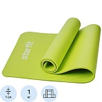 Коврик для йоги STARFIT FM-301 NBR, 1.0 см, 183×61см, лаймовый, ЦБ-00002281