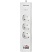 превью Сетевой фильтр Philips CHP8236WB/51 3р/3м с USB, 10А, белый