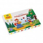 Пластилин Мульти-Пульти «Енот в сказке», 08 цветов, 96г, со стеком, картон