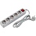 превью Сетевой фильтр PC Pet AP01006-1.8-G 1.8м (5 розеток) серый (пакет)