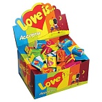 Жевательная резинка LOVE IS ассорти вкусов, 4.2 г