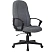 превью Кресло для руководителя Комус Мебель (Easy Chair) 665 серое (ткань, пластик)