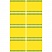 превью Этикетки самоклеящиеся Avery Zweckform Z-Design всепогодные желтые 28×36 мм (8 штук на листе, 5 листов, артикул производителя 59372)