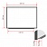 превью Доска магнитно-меловая настенная одноэлементная Attache 100x150 см лаковое покрытие черная