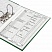 превью Папка-регистратор BRAUBERG с покрытием из ПВХ, 70 мм, зеленая (удвоенный срок службы)