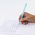 превью Ручка шариковая с грипом BRAUBERG «i-STICK POINT LIGHT BLUE», СИНЯЯ, пишущий узел 0.7 мм, линия письма 0.35 мм