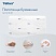 превью Полотенца бумажные 250 шт., Tellus/TORK (H3) UNIVERSAL, КОМПЛЕКТ 20 пачек, белые, 23х23 см, V-сложение, 120108