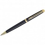 Ручка шариковая Waterman «Hemisphere Matt Black GT» синяя, 1.0мм, подарочная упаковка