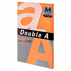 Бумага цветная DOUBLE AА475 г/м2100 л. ярко-оранжевая