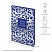 превью Ежедневник недат. A5, 136л, кожзам, Greenwich Line «Vision. Wild style. Silver blue», тон. бл, цв. срез