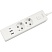 превью Удлинитель Power Cube, 2р с/з вык.,3USB, 3500 Вт,16А, 1.9м,3×1.0 (белый)