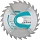 Диск (круг) отрезной по металлу Gross 125х1х22.2 мм (74368)