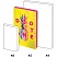 превью Записная книжка А5 80л. ЛАЙТ, кожзам, Greenwich Line «Urban. Yellow duotone», тон. блок, цв. срез