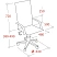 превью Кресло для руководителя Комус Мебель (Easy Chair) 680 чёрное (ткань, белый пластик)