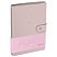 превью Записная книжка А5 96л. ЛАЙТ, кожзам, скрытый гребень, Greenwich Line «Pastel. Pink», блок в линию