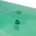 превью Папка-конверт с кнопкой BRAUBERG, А5, 240х190 мм, прозрачная, зеленая, 0,15 мм