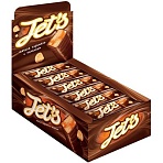 Шоколадный батончик JET S с печен и мягкой карамелью, 42гх18шт/уп (НК711)