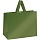 Пакет подарочный 32×26×12см MESHU «Green», матовая ламинация