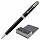 Ручка шариковая PARKER «Sonnet Core Lacquer Black CT», корпус черный глянцевый лак, палладиевые детали, черная