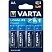 превью Батарейка Varta LONGLIFE POWER LR6 AA 4шт/бл Alkal 1.5V (4906) (4906121414)