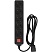 превью Сетевой фильтр PC Pet AP01006-E-B 1.8м (5 розеток) черный (пакет)