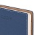 превью Ежедневник датированный 2027, А5, 143×218 мм, BRAUBERG «Journal», под кожу, ремешок, синий