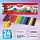 Пластилин-тесто для лепки BRAUBERG KIDS, 8 цветов, 400 г, яркие классические цвета, крышки-штампики
