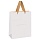 Пакет подарочный 26×32×12см MESHU «Monocolor. White», отд. фольгой, матовая ламинация