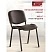 превью Стул офисный Easy Chair Изо/Iso чёрный (искусственная кожа, металл) (1332052)
