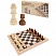 превью Настольная игра шахматы 24×12х3см деревянные, фигуры дерево, в кор. ИН-9460