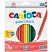 превью Карандаши цветные CARIOCA (Италия), 24 цвета, грифель 3 мм, шестигранные, заточенные, европодвес