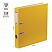 превью Папка-регистратор OfficeSpace, 50мм, бумвинил, с карманом на корешке, желтая