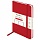 Блокнот МАЛЫЙ ФОРМАТ (96×140 мм) А6, BRAUBERG ULTRA, балакрон, 80 г/м2, 96 л., линия, красный