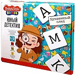 Настольная игра Юный детектив. Буквенный след - (добавить 05243)