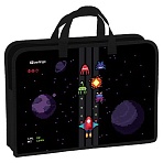 Папка с ручками 1 отделение, А4 Berlingo «Space Battle», 340×245×75мм, пластик, на молнии