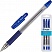 превью Ручка шариковая Pilot BPS-GP-F синяя (толщина линии 0.32 мм, 3 штуки в упаковке)