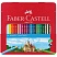 превью Карандаши цветные Faber-Castell, 24цв., заточен., метал. кор. 