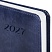 превью Ежедневник датированный 2027, А5, 138×213 мм, BRAUBERG «Legend», под кожу, застежка, синий