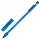 Ручка шариковая масляная ЮНЛАНДИЯ «STAR», СИНЯЯ, корпус прозрачный, 0.7 мм, линия письма 0.35 мм