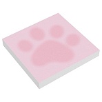 Блок для записей MESHU «Paw», 8.5×8.5см, 100л., на склейке